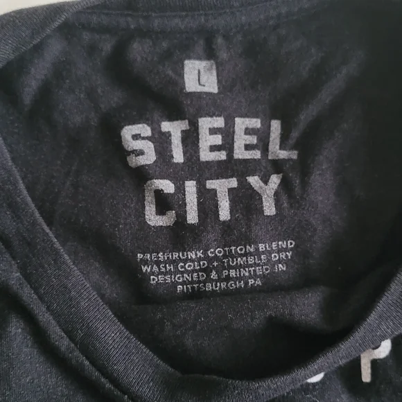 Steel City Brand Tee, Unisex Size L - Picture 2 of 3